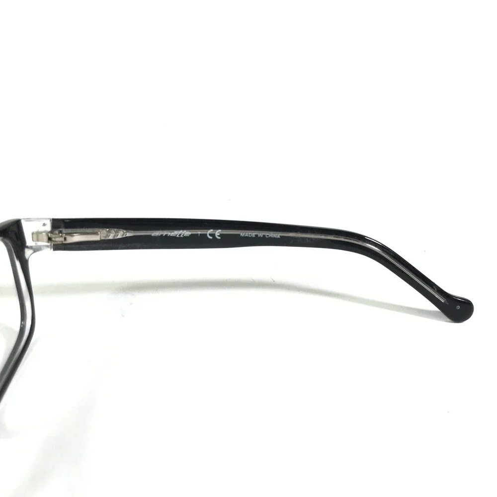 Arnette SCALE 7085 1019 Eyeglasses Frames Black Clear Rectangular 51-15-140